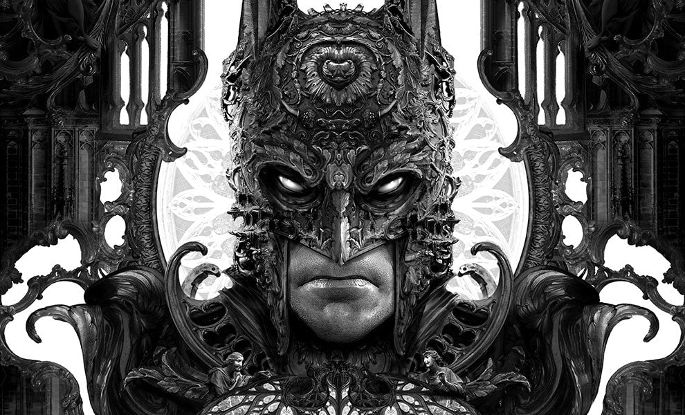 הדפס אומנותי באטמן מבית Sideshow Collectibles