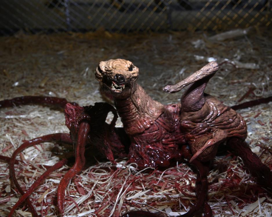 היצור אקשן פיגר כלב נגוע (Ultimate Dog Creature Set)