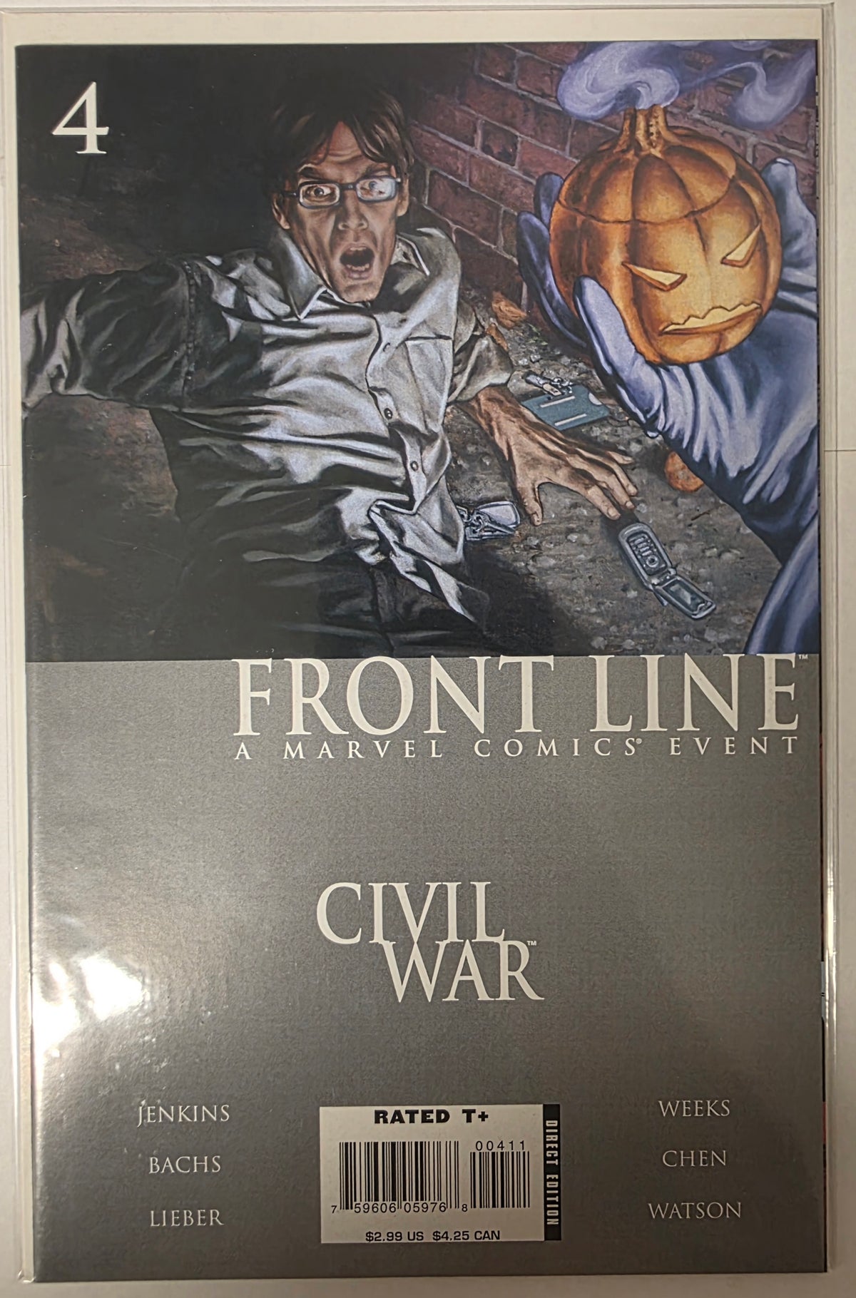 Civil War: Front Line #4 Cover A (Watson)