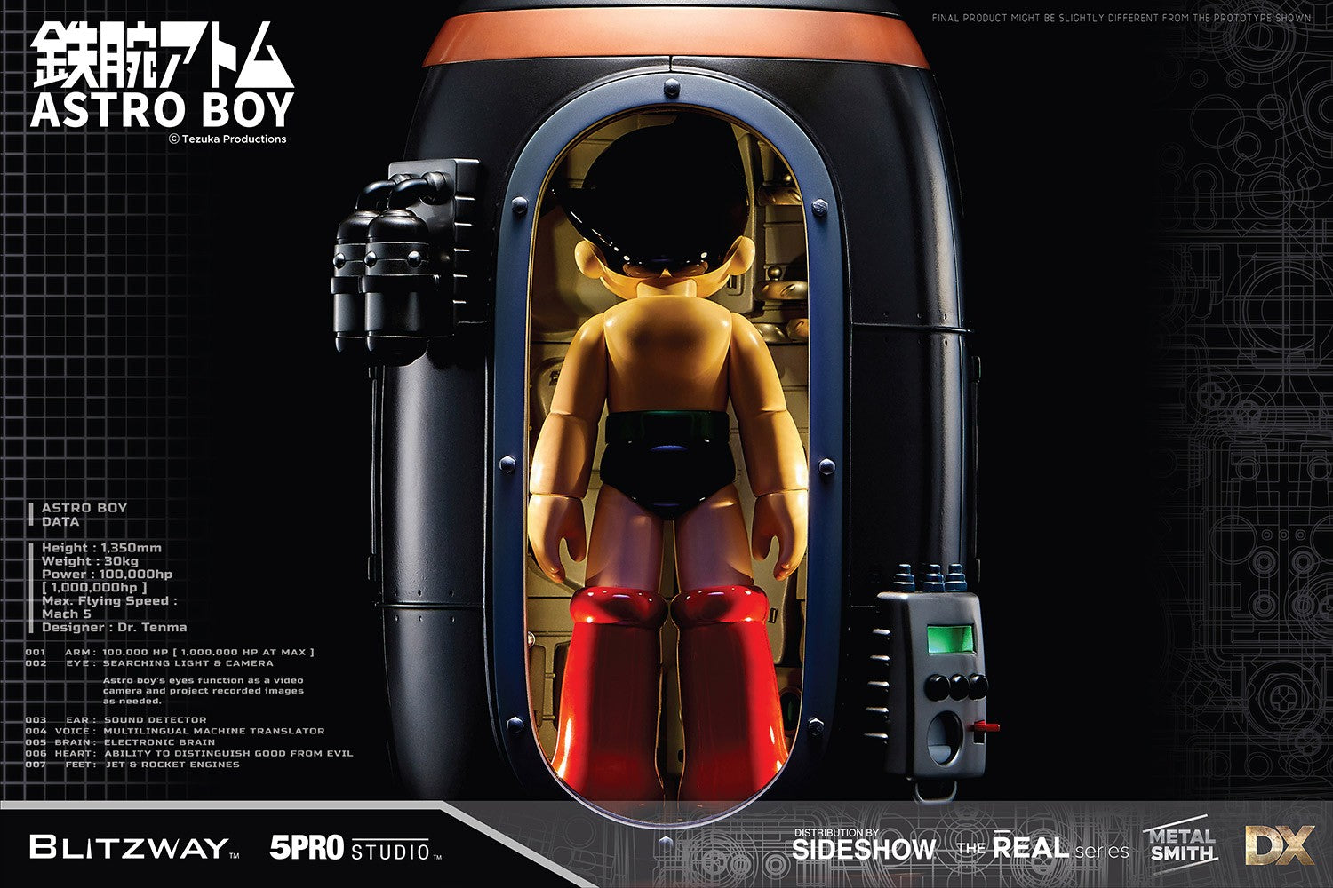 אסטרו בוי פסל דלוקס מבית Blitzway (Atom Deluxe)