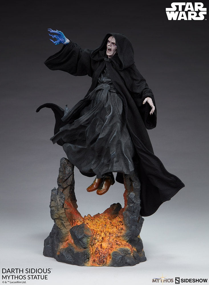 דארת’ סידיוס פסל מיתוס מבית Sideshow Collectibles (Darth Sidious Mythos)