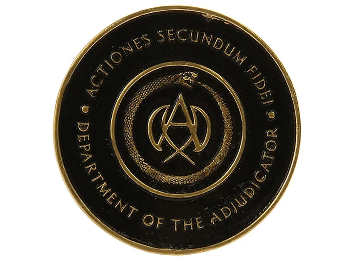 ג'ון וויק: פרק 3 פרבלום רפליקת מדליון של השופט במהדורה מוגבלת