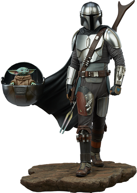המנדלוריאן וגרוגו פסל פרימיום פורמט מבית Sideshow Collectibles (Premium Format Figure)