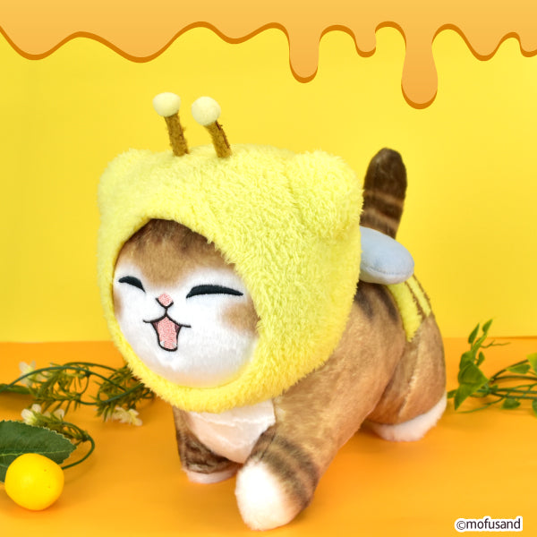 מופוסנד בובת פרווה בינונית חתול דבורה (Mitsubachi Nyan)