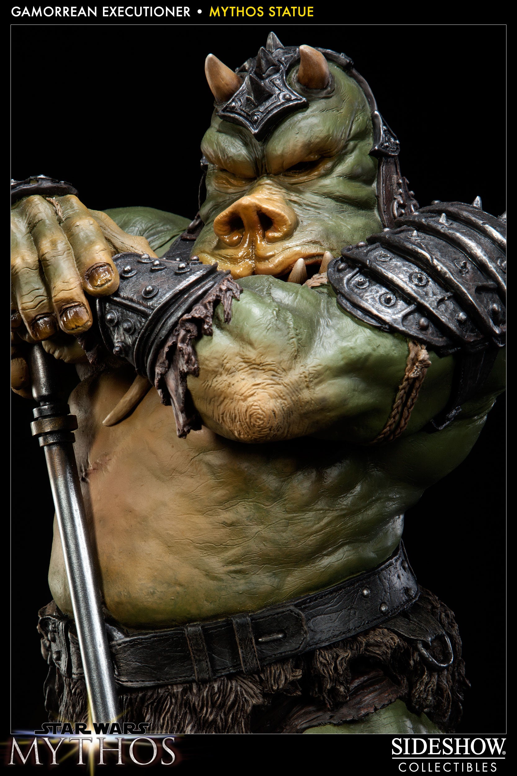 התליין הגמוריאני פסל מיתוס מבית Sideshow Collectibles (Gamorrean Executioner Mythos)