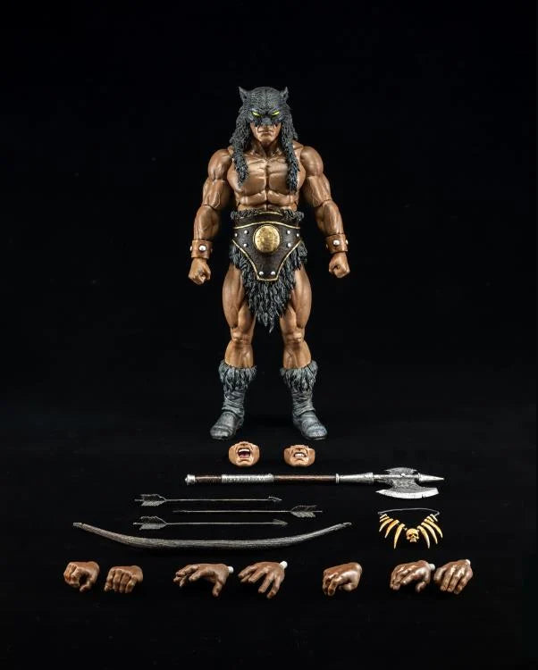אקשן פיגר דארק וולף (Fire and Ice ICON Collectibles Dark Wolf)