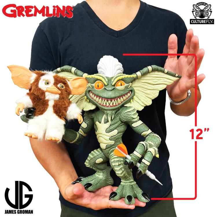 גרמלינס דמות סטרייפ מהדורת Deluxe מוגבלת בעיצוב James Groman בגודל 12 אינץ' מויניל רך