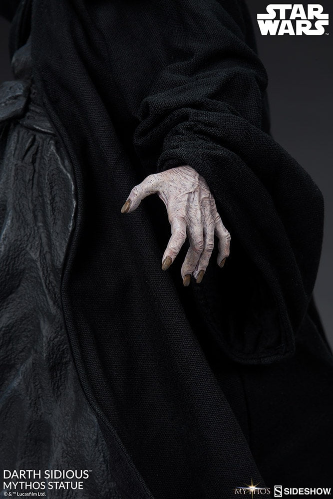 דארת’ סידיוס פסל מיתוס מבית Sideshow Collectibles (Darth Sidious Mythos)
