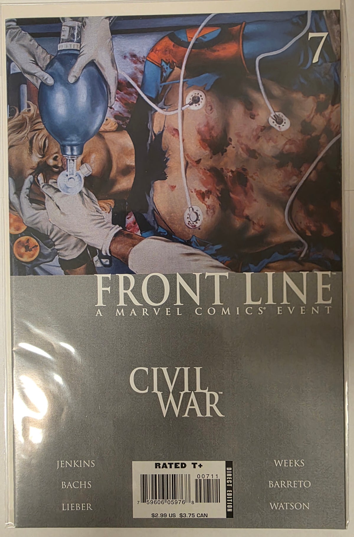 Civil War: Front Line #10 Cover A (Watson)