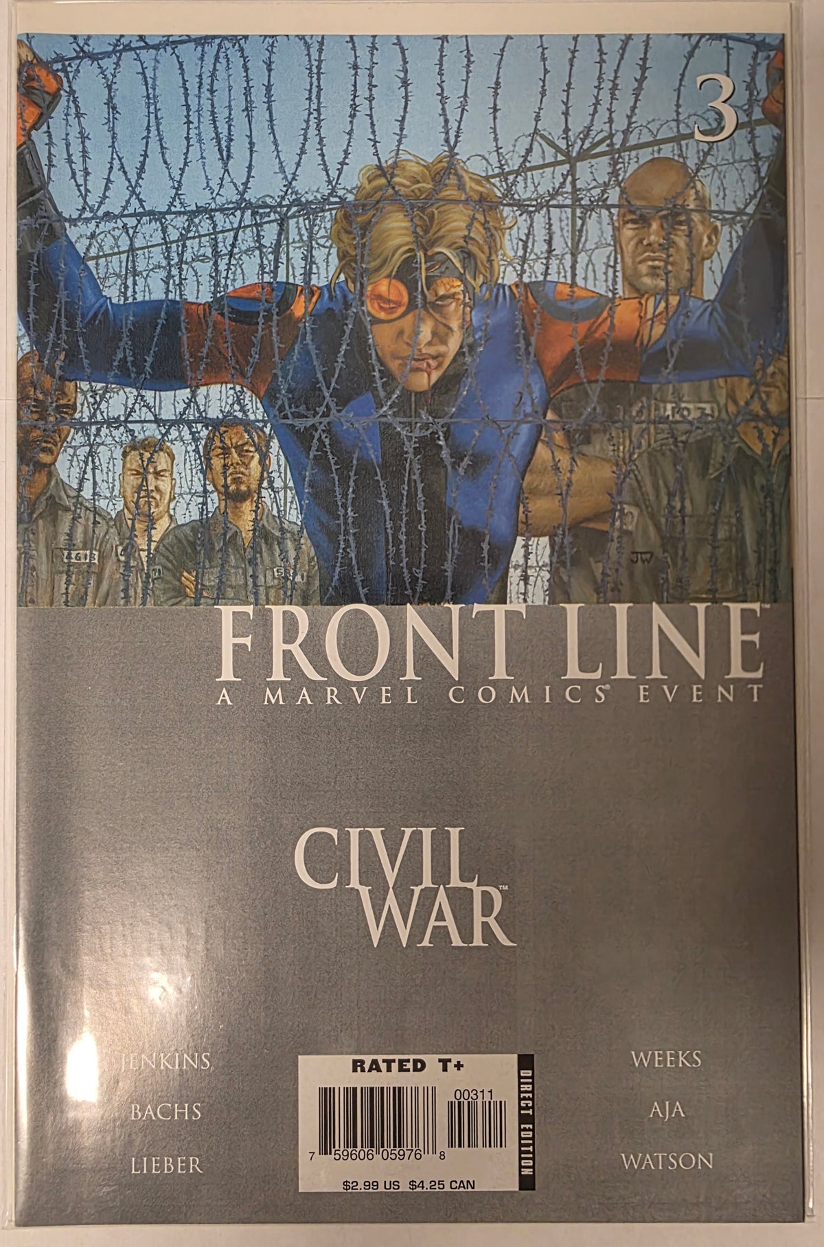 Civil War: Front Line #3 Cover A (Watson)