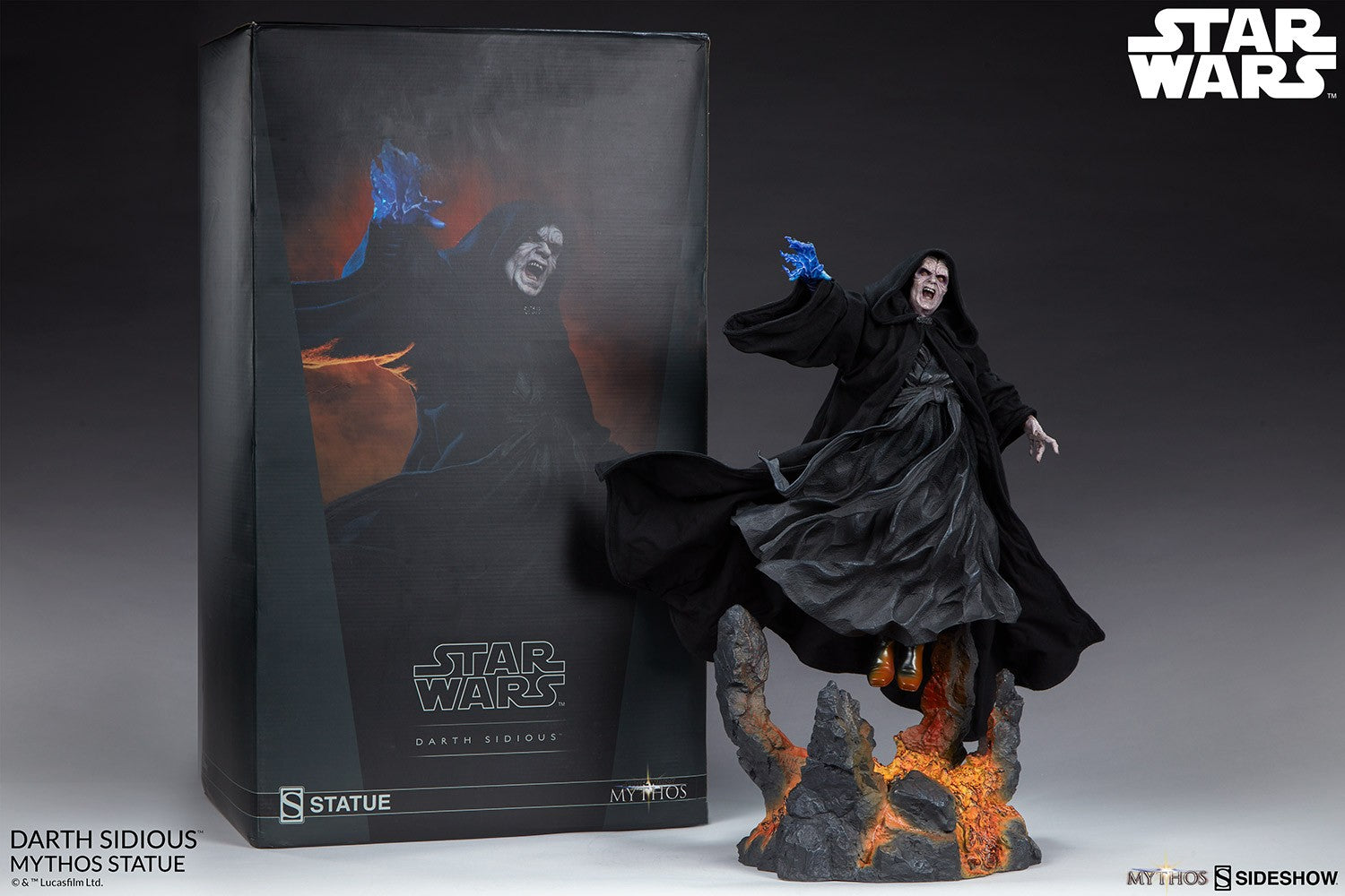 דארת’ סידיוס פסל מיתוס מבית Sideshow Collectibles (Darth Sidious Mythos)