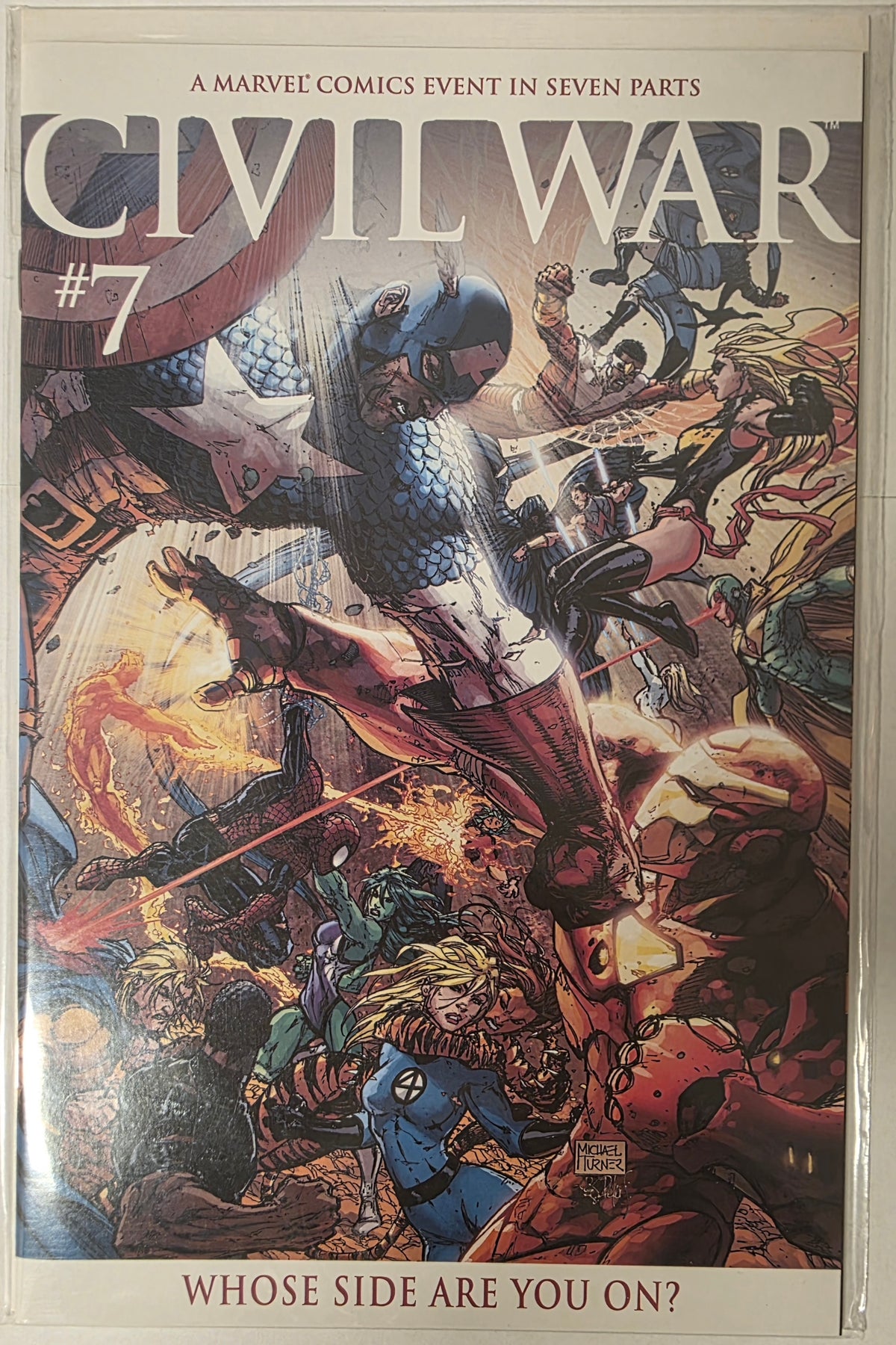 Civil War #7B 1:15 Variant (Michael Turner)