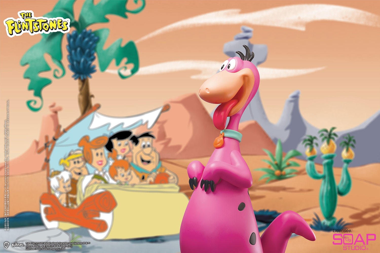 משפחת קדמוני דמות דינו מויניל מבית Soap Studio