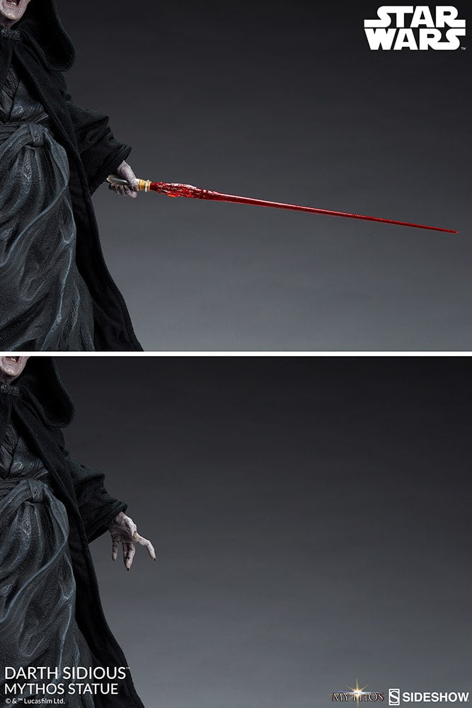דארת’ סידיוס פסל מיתוס מבית Sideshow Collectibles (Darth Sidious Mythos)