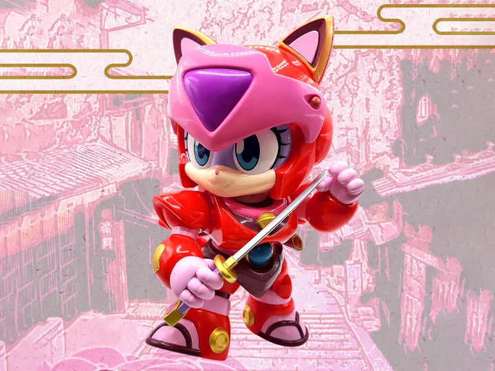 החתולים הסמוראים דמות אסתר מסדרת Sofubi Addict