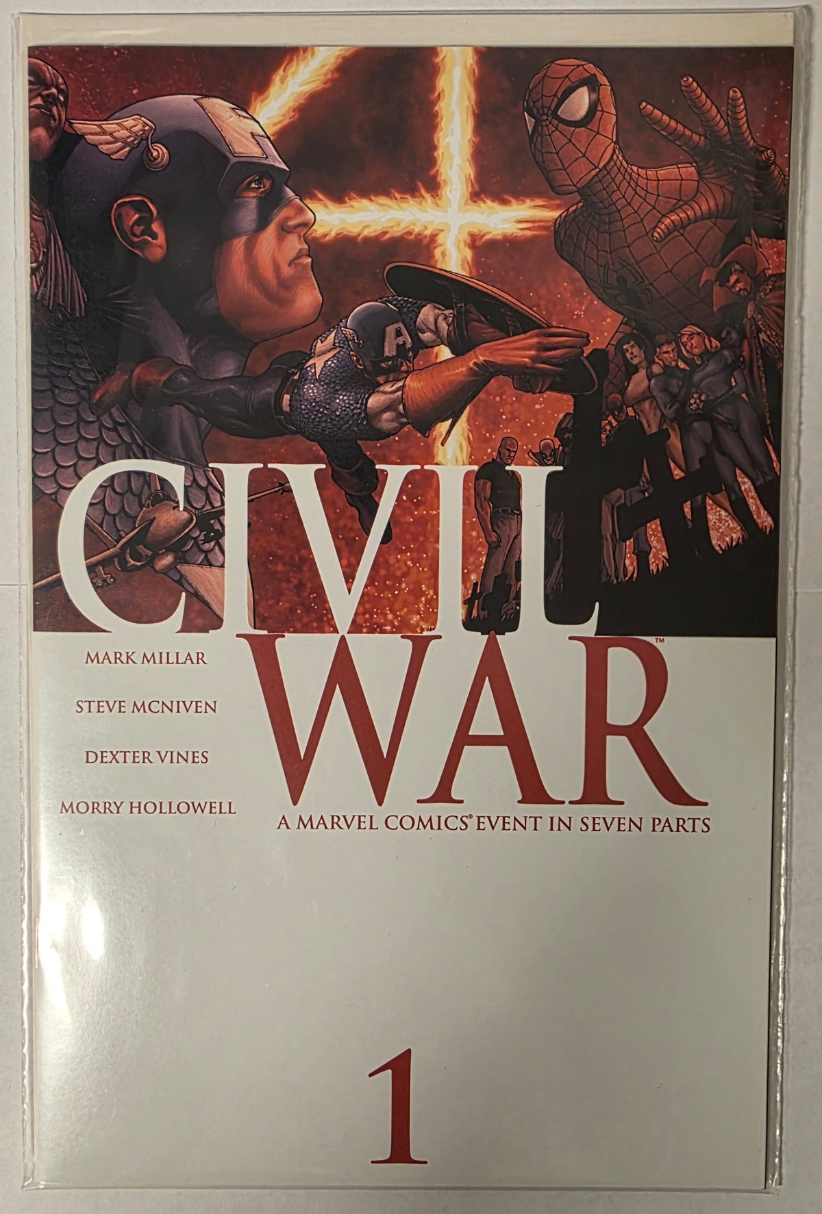 Civil War #1 Cover A Steve McNiven