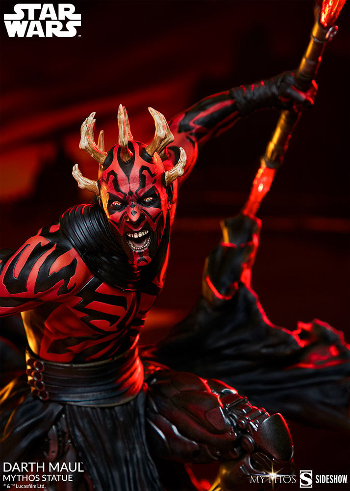 דארת' מול פסל מיתוס מבית Sideshow Collectibles (Darth Maul Mythos)