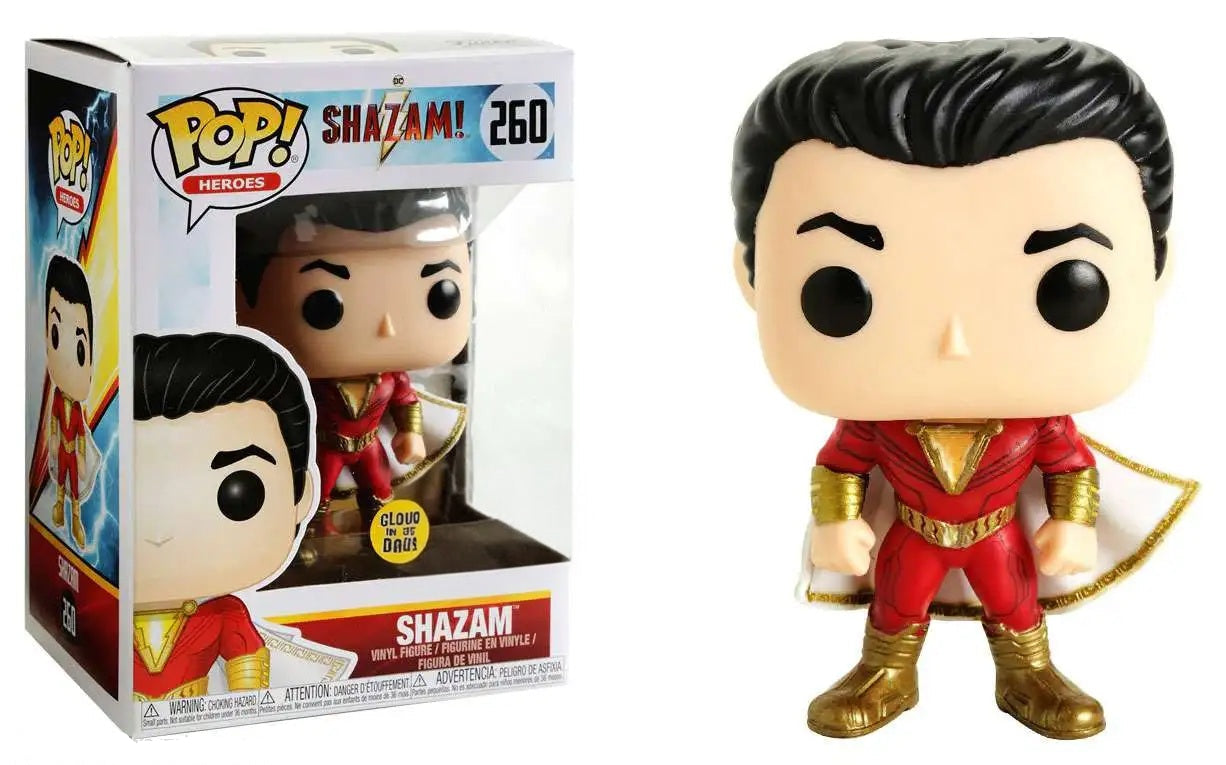 בובת פופ גיבורים: שאזאם! Funko POP! Heroes: Shazam! #260 Glow in the Dark