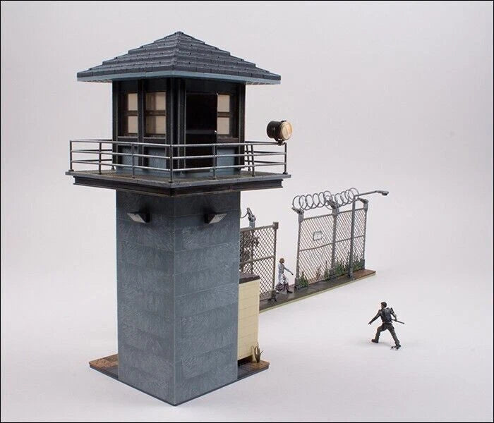 סט מגדל ושער הכלא מהמתים המהלכים להרכבה מבית McFarlane Toys