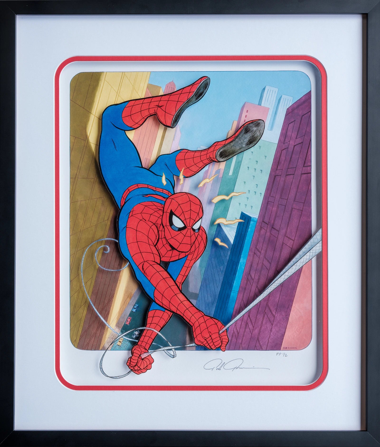 הדפס אמנותי תראו, זה ספיידרמן! מבית Sideshow Collectibles